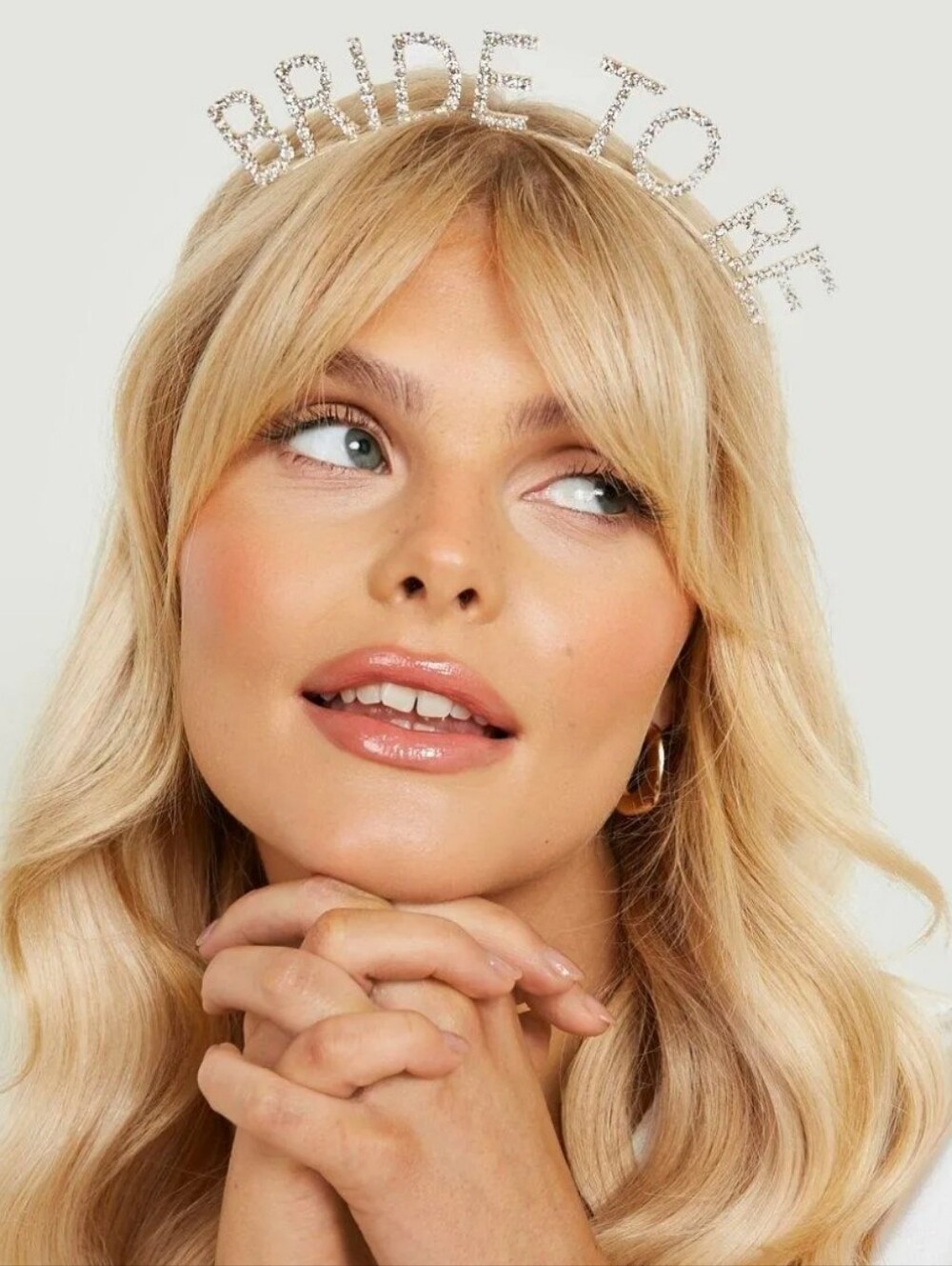 Piper K "Bride to Be" rhinestone headband